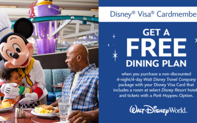 Disney® Visa® Cardmembers: Get Early Access to a Deal With a FREE Dining Plan!