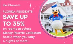 Save on rooms at select Disney Resorts Collection hotels