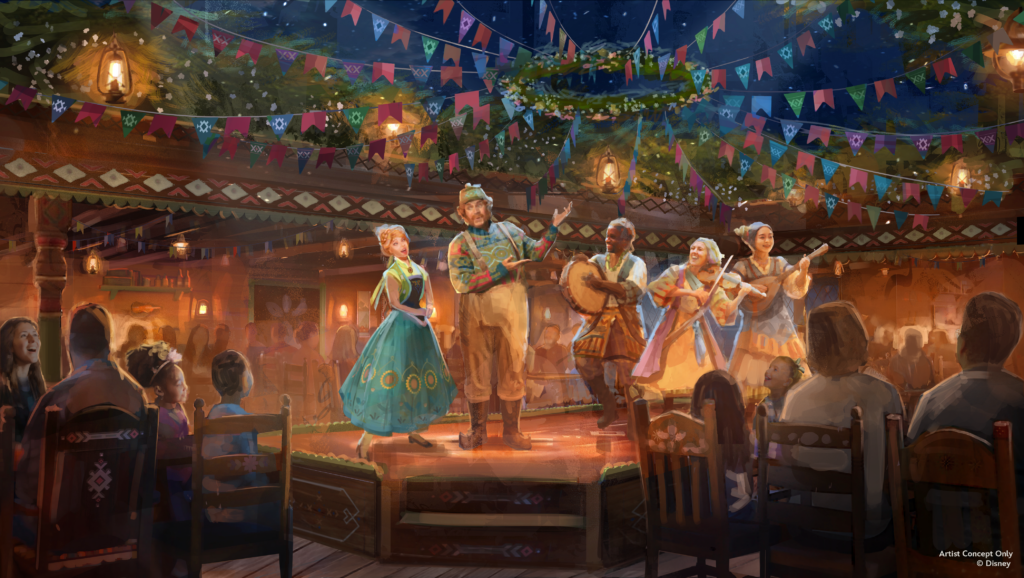 Disney Believe Oaken's Table